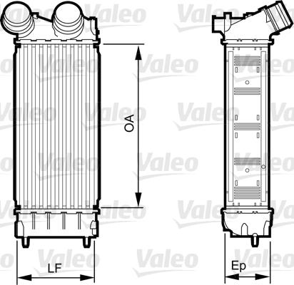 Valeo 818226 - Интеркулер autocars.com.ua