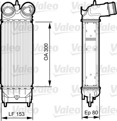 Valeo 818244 - Интеркулер autocars.com.ua