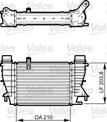 Valeo 818264 - Интеркулер autocars.com.ua