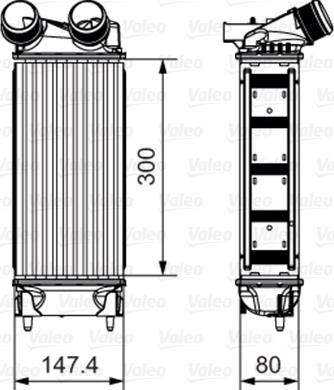 Valeo 818291 - Интеркулер autocars.com.ua