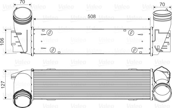 Valeo 818342 - Интеркулер autocars.com.ua