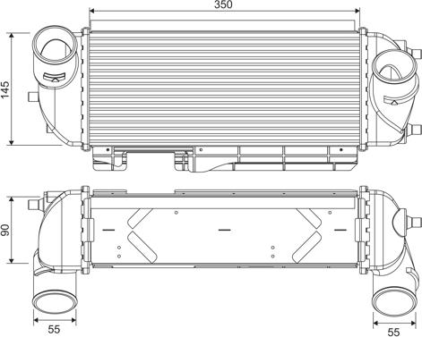 Valeo 818368 - Интеркулер autocars.com.ua