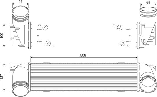 Valeo 818392 - Интеркулер autocars.com.ua