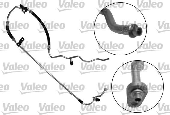 VALEO 818416 - Трубопровід високого тиску, кондиціонер autocars.com.ua