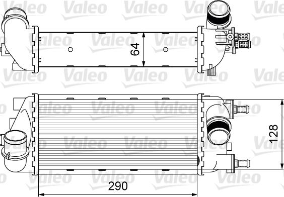 Valeo 818585 - Интеркулер autocars.com.ua