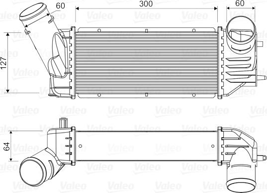 Valeo 818648 - Интеркулер autocars.com.ua