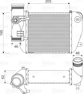 Valeo 818653 - Интеркулер autocars.com.ua