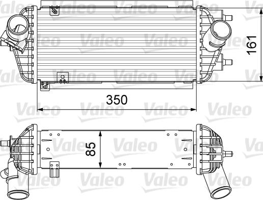 Valeo 818665 - Интеркулер autocars.com.ua