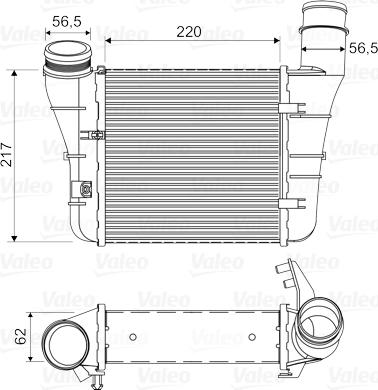 Valeo 818669 - Интеркулер autocars.com.ua