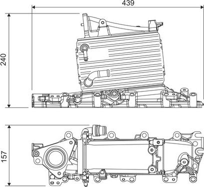 Valeo 818684 - Интеркулер autocars.com.ua