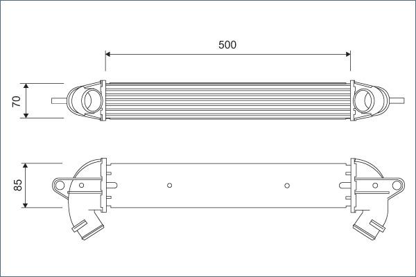 Valeo 818711 - Интеркулер autocars.com.ua