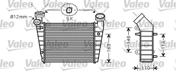 Valeo 818720 - Интеркулер autocars.com.ua