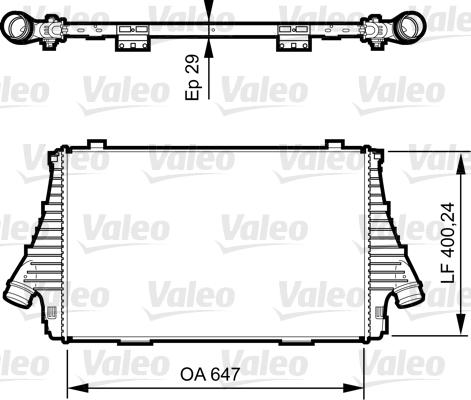 Valeo 818721 - Интеркулер autocars.com.ua