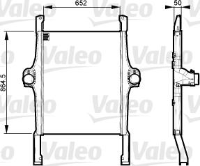 Valeo 818735 - Интеркулер autocars.com.ua