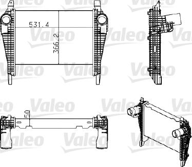 Valeo 818778 - Интеркулер autocars.com.ua