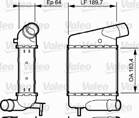 Valeo 818835 - Интеркулер autocars.com.ua