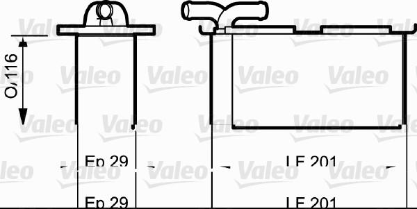 Valeo 818838 - Интеркулер autocars.com.ua