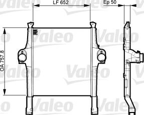 VALEO 818880 - Интеркулер autocars.com.ua