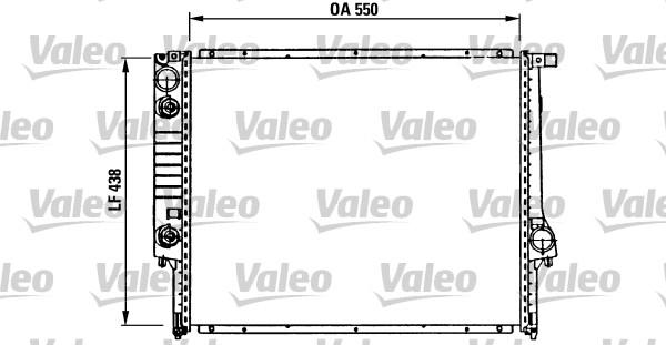 Valeo 819269 - Радіатор, охолодження двигуна autocars.com.ua