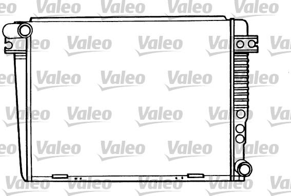 VALEO 819277 - Радіатор, охолодження двигуна autocars.com.ua