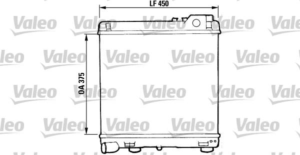 Valeo 819369 - Радіатор, охолодження двигуна autocars.com.ua