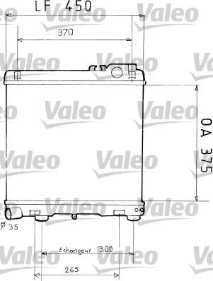 Valeo 819370 - Радіатор, охолодження двигуна autocars.com.ua