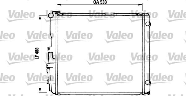 Valeo 819377 - Радіатор, охолодження двигуна autocars.com.ua