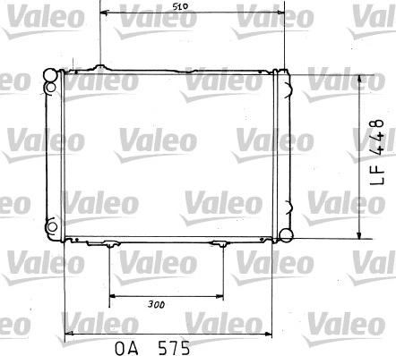 Valeo 819385 - Радіатор, охолодження двигуна autocars.com.ua