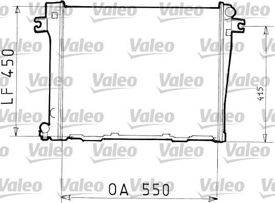 Valeo 819394 - Радиатор, охлаждение двигателя autodnr.net