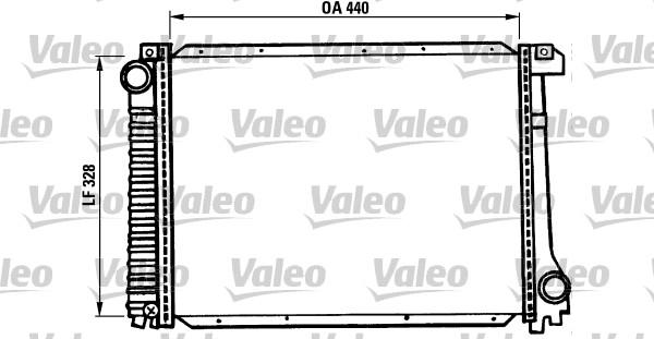 Valeo 819397 - Радіатор, охолодження двигуна autocars.com.ua