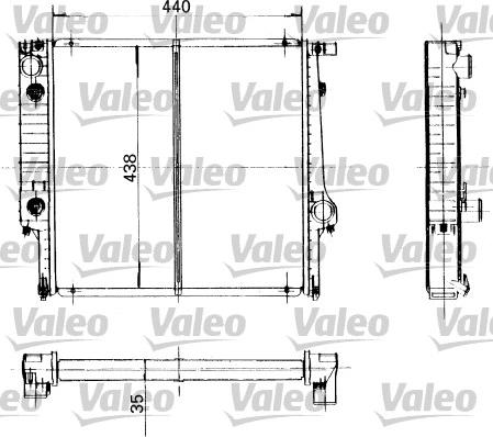 Valeo 819400 - Радіатор, охолодження двигуна autocars.com.ua