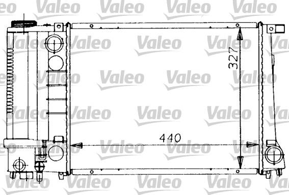 Valeo 819410 - Радиатор, охлаждение двигателя autodnr.net