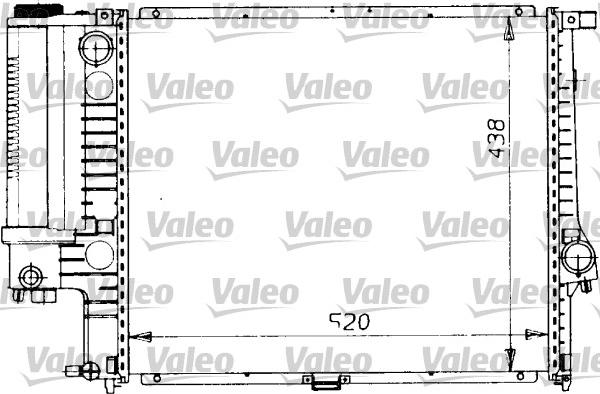 Valeo 819412 - Радіатор, охолодження двигуна autocars.com.ua