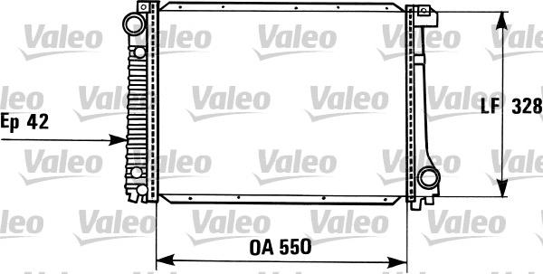 Valeo 819415 - Радіатор, охолодження двигуна autocars.com.ua