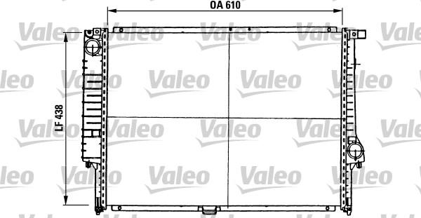 Valeo 819416 - Радиатор, охлаждение двигателя autodnr.net