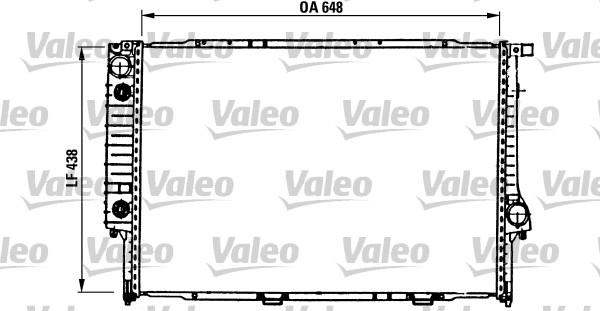 Valeo 819419 - Радиатор, охлаждение двигателя autodnr.net