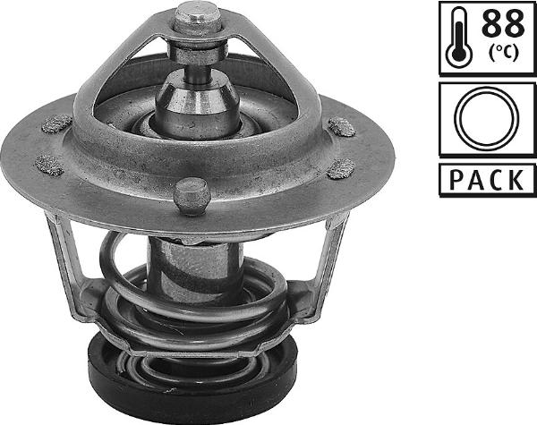 VALEO 820076 - Термостат, охолоджуюча рідина autocars.com.ua