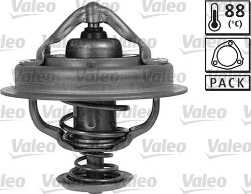 Valeo 820443 - Термостат, охлаждающая жидкость avtokuzovplus.com.ua