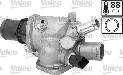 VALEO 820587 - Термостат, охолоджуюча рідина autocars.com.ua