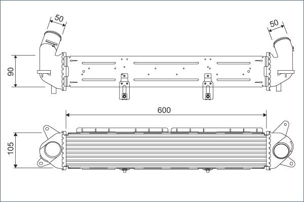 Valeo 822928 - Интеркулер autocars.com.ua