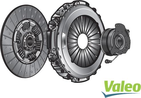 Valeo 827519 - Комплект сцепления autodnr.net