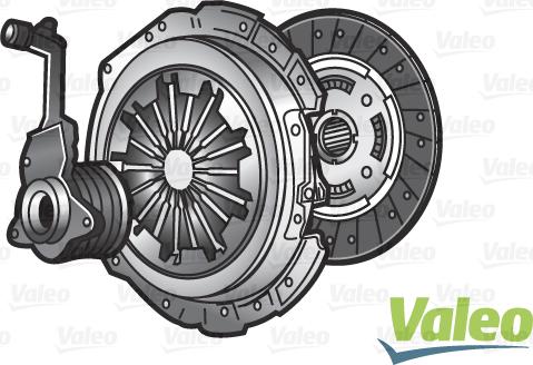 Valeo 833544 - Комплект зчеплення autocars.com.ua