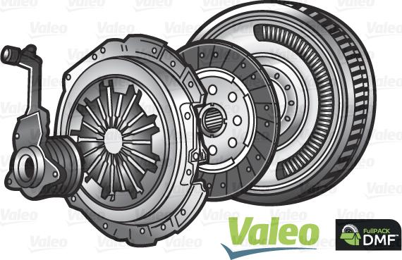 Valeo 837306 - Комплект сцепления avtokuzovplus.com.ua