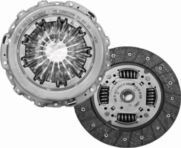 VALEO 843662 - Комплект зчеплення autocars.com.ua