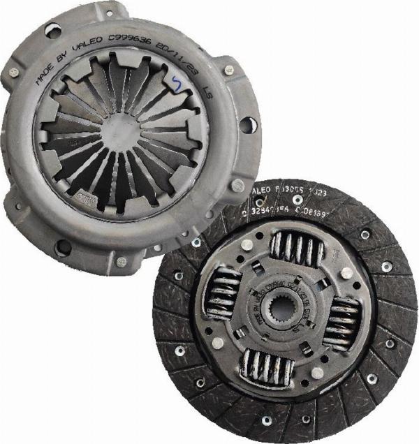 VALEO 843675 - Комплект зчеплення autocars.com.ua