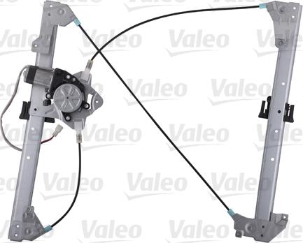 Valeo 850063 - Підйомний пристрій для вікон autocars.com.ua