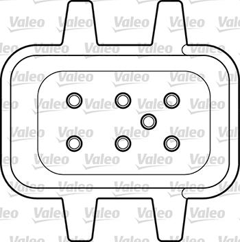 Valeo 850290 - Підйомний пристрій для вікон autocars.com.ua