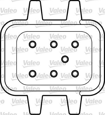 Valeo 850292 - Підйомний пристрій для вікон autocars.com.ua