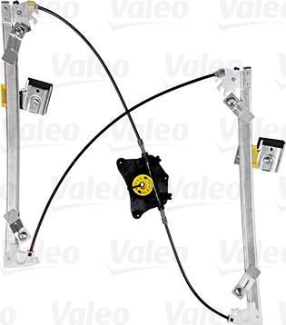Valeo 851392 - Підйомний пристрій для вікон autocars.com.ua