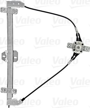 Valeo 851738 - Підйомний пристрій для вікон autocars.com.ua